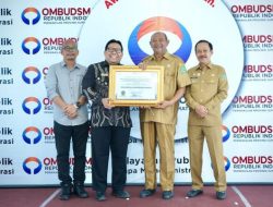Peringkat 5 Tingkat Sumut dari Ombudsman Langkat Zona Hijau 