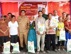 Bupati Samosir Launching Penyaluran Bantuan Pangan 