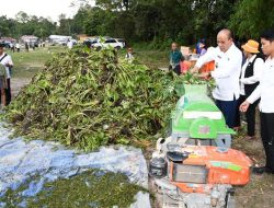 Wabup Ajak Petani Produksi dan Gunakan Pupuk Organik