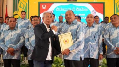 Syah Afandin Menjamin Masa Depan Atlet Langkat