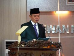 Sekda Langkat Amril Hadiri Rapat Paripurna DPRD Langkat 