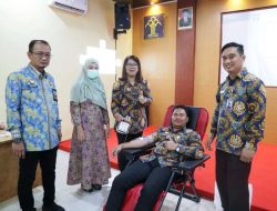 Sambut HBP ke-60, Lapas Tebing Tinggi – RSUD Kumpulan Pane Donor Darah 