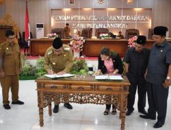 DPRD Langkat Gelar Paripurna LKPJ Bupati
