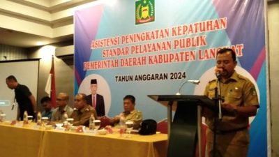 Pj Bupati Langkat Buka Kegiatan Asistensi Peningkatan Standar Pelayanan Publik  