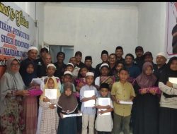 Peringati HUT SMSI ke-7 Dan Sambut Ramadhan, SMSI Madina Salurkan Bantuan untuk Anak Yatim Dan Dhuafa