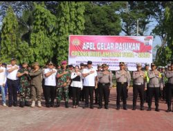 Faisal Hasrimy Pimpin Apel Gelar Pasukan Operasi Keselamatan Toba 2024