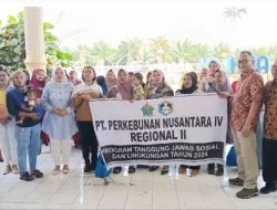 Penderita Stunting Terima Makanan Bergizi dari PTPN IV Regional II Unit Adolina