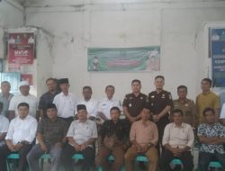 Sosialisasi Penerangan Hukum di Aula Kecamatan Tambangan 