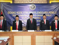 Sidang DKPP Dugaan Pelanggaran Kode Etik Penyelenggara Pemilu
