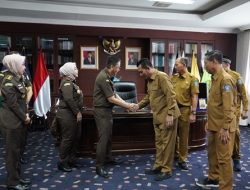 Kajati Sambangi Gubernur Kepri    