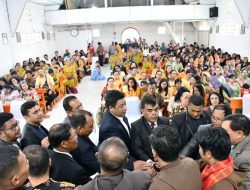 Perayaan Paskah Oikumene Samosir Bupati Serahkan 9 Mobil  