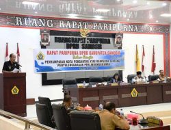 Wakil Bupati Samosir Sampaikan Nota Pengantar Ranperda Perlindungan Anak 
