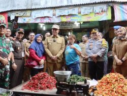Kapolres – Forkopimda Langkat Cek Bahan Pokok 