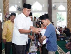 Pj Bupati Langkat Puji Kinerja Kades dan BPAY Desa Banyumas
