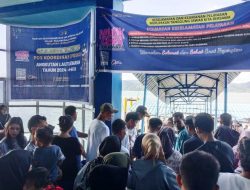 Mudik Lebaran Pelabuhan Sri Mandah Moro Padat  