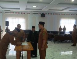 Asisten Administrasi Pemkab Mandailing Natal Lantik 62 Pejabat