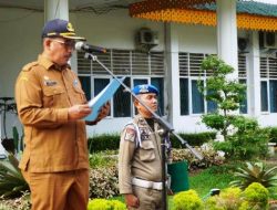 Asisten Administrasi Umum Musti Pimpin Apel Gabungan  