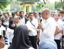 Pj Bupati Langkat Temui Aliansi Guru Honorer  Unjukrasa