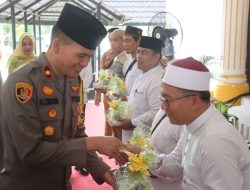 Tepung Tawari Calon Jemaah Haji, Wakapolres Langkat Mohon Doa  