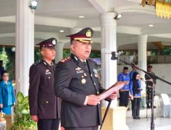 Kapolres Langkat Pimpin Upacara Hari Kebangkitan Nasional  
