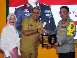 Kapolda Sumut Disambut Pj. Bupati Langkat Faisal Hasrimy