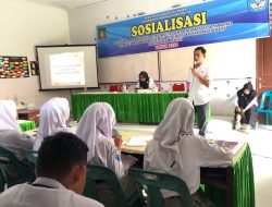 Sat Narkoba , Kesbangpol dan BNNK Langkat  Sosialisasi Dampak Narkoba