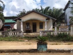 Penampakan Kantor Desa Kelampai