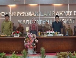 Sekda Amril Bacakan Pertanggungjawaban Bupati Langkat di DPRD
