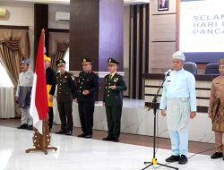 Kapolres Langkat Hadiri Upacara Peringatan Hari Lahir Pancasila  
