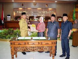 DPRD Langkat Gelar Paripurna Penyampaian Pertanggungjawaban APBD