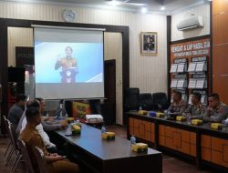 Sekda Langkat Amril Ikuti Zoom Meeting Peluncuran Digitalisasi Perizinan Event