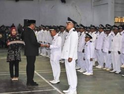 Bupati Madina Kukuhkan Perpanjangan Jabatan Kepala Desa 