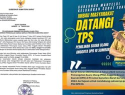 Masyarakat Sumbar Diajak Gunakan Hak Pilih pada PSU