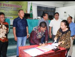 DPRD Toba Dan Bupati Tandatangani Persetujuan Bersama Pelaksanaan APBD TA 2023 
