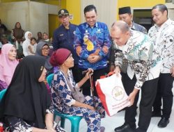 Pj. Bupati Langkat Serahkan Bantuan, Terimakasih Pak Jokowi