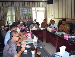 Komisi A DPRD Langkat RDP  Soal Kepala Desa Telaga Said