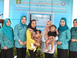 Ketua TP. PKK Langkat Serahkan Bantuan Presiden
