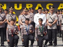 Pj. Bupati Langkat Faisal Hasrimy Berikan Pesan kepada Siswa Bintara Polri  