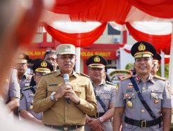 Wakapoldasu Hadiri Pembukaan Diktuba Polri Gel. II SPN Hinai 