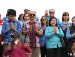 PKK Provinsi Sumut Evaluasi Desa Silaen Toba 