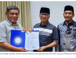 PAN dan NasDem Usung Ali Yusuf-Bayu Sumantri di Pilkada Deli Serdang