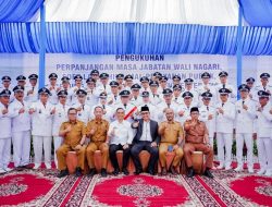 Bupati Solok Kukuhkan Perpanjangan Masa Jabatan 49 Walinagari Dan Resmikan 3 Gedung Pemerintahan Kabupaten Solok