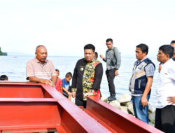 Docking Kapal Hadir di Samosir, Vandiko Gultom: Perijinan Kami Bantu