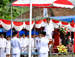 Bupati Samosir Inspektur Upacara HUT ke-79 RI