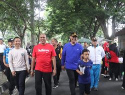 Kapolres Langkat Hadiri CFD Perdana 