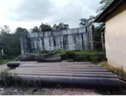 Proyek Berbiaya 9,7 M di Jelai Hulu Mangkrak Masyarakat Mengeluh  