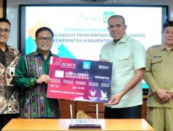Faisal Hasrimy Teken MoU KKPD dengan Bank Sumut 