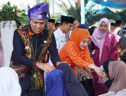 Pj. Bupati Langkat Buka MTQ ke-57 dan Hari Jadi Desa Teluk Bakung ke-96