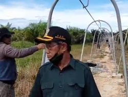 Warga Natai Kuini Kendawangan Protes “Cable-Way” PT BSS