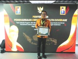 Cakupan Kesehatan Semesta Madya dari Kemenko PMK,Solok Selatan Di Ganjar Penghargaan